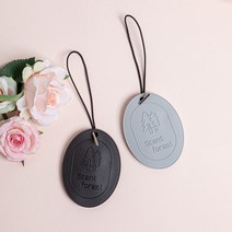 차량용 자동차 방향제 천연 아로마 디퓨저 새차선물 걸이형, 방향제 / 블랙