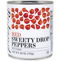 Roland Foods Red Sweety Drop Peppers Specialty Imported Food 28-Ounce Can, 1