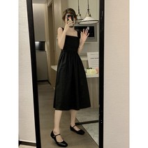 어깨 셔링 나시 원피스 여행룩 피서룩 여자 귀여운 여름옷