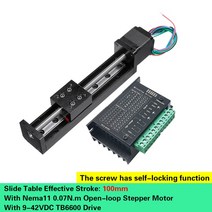 리니어 모터리니어 모터 ackgu3429리니어모터12vdc모터모터소형모터dc모터DC모터소형dc모터GM43-3229가이드모터 T형 슬라이딩 테이블 레일 선형 스테이지 이송 가이드 스, [04] 12mm pitch, [07] 50mm and Drive