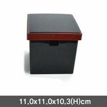 사각찬통 락교통 생강통-흑색 [SN:42A824#808], 상세페이지 참조, 단품