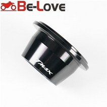 Yamaha tmax 530 DX TMAX Tech 액세서리 오토바이 머플러 테일 엔드 알루미늄 배기 팁 커버, 02 Black