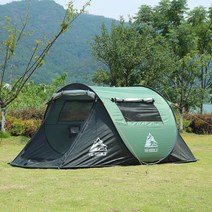 원터치 2-3인용 캐노피 팝업텐트 야외 그늘막텐트 그리다 어닝 터틀돔 제주 가족