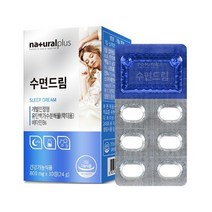 내츄럴플러스 수면드림 800mg x 30정, 30정 x 6개