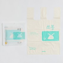 [쓰봉 3.5리터 15매] 주방 싱크대 음쓰처리 해결사 음식물쓰레기봉투 쓰봉, 쓰봉 3.5리터 1팩 (15매)