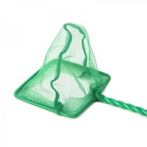 1+1 어항 수족관 물고기 구피 열대어 새우 금붕어 미니 사각 수조 청소 용품 뜰채 망 대형 M10773, 6개