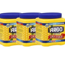 아르고 콘스타치 옥수수 전분 가루 454gX3팩 Corn Starch, 454g, 3개