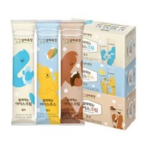 상하목장 얼려먹는 아이스 크림 주스 (6개입) 골라담기 3종 초코 딸기 밀크