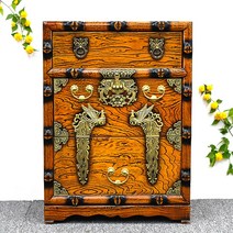 남원춘향공방 제기함 오동나무 봉황제기함 2.5자 2자 서랍형제기함 제사 제기세트보관함, 1개, 봉황제기함 서랍 2자 반오동