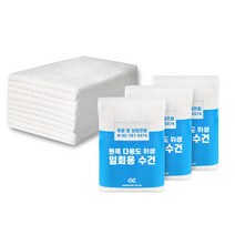 원쿡 다용도 위생 일회용 수건 (30매/60매 1세트), 화이트, 프리미엄_일회용수건 (30매), 30개