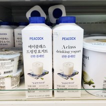 피코크 에어클래스 요거트 진한플레인 750ml x 2개, 아이스보냉백포장