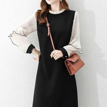 브이너스 케인- 라운드 넥 원피스