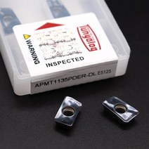 터닝 홀더 인서트 카바이드 보링 바 커터 CNC 선반 공구 도구 초경 페이스 밀 108, apmt1135 dl e5125