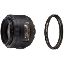 일본 수입 니콘 카메라 렌즈 AF-S DX NIKKOR 35mm F1.8G, 렌즈 +보호렌즈 필터