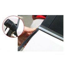 풍절음차단 자동차 도어 몰딩 자동차필수용품 카용품, 1개, 블랙