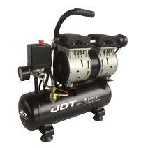 UDT 저소음 컴프레서 UDS-1006E 커플러 1구 오일리스 실내작업 압력게이지부착