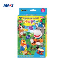 [아모스] 탱탱 아이클레이 18gx5색, [7896070]옵션없음