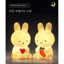 PYHO 수유등 무드등 밝기조절 국민수유등 led조명등 대형무드등 무드등, 사랑의 토끼