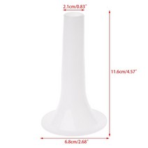 고기 충전용 플라스틱 고기 분쇄기 소시지 스터 퍼 튜브 경적 깔때기, B, 하나, B