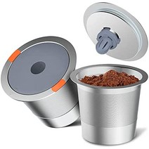 Reusable k Cup Coffee Filters Universal stainless steel Refillable k-Cups Filter Use for Keurig 2.0 and 1.0 Coffee Makers-brewers(2pack)…, 4