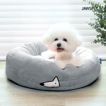 죠스펫 생활방석 강아지방석 쿠션 고양이방석원형 애견방석 강아지도넛방석 강아지방석원형 도넛방석, 죠스펫 생활방석 [베이직-그레이]