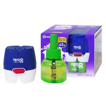 해피홈리퀴드훈증기(플러그형)+리필45일모기약, 단품