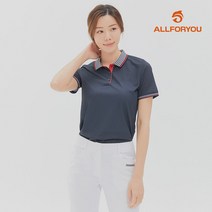 [올포유] [모델착장]여성 카라 반팔 티셔츠 AWTPK4191-915_G