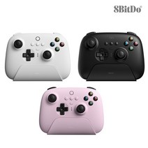 8BitDo 얼티메이트 컨트롤러/무선 게임 컨트롤러/무선 조이스틱 패드/충전독포함/2.4G/무료배송, NS버전-블랙