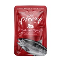 프라미 기능성 파우치 70g 고양이간식, 시니어 밸런스 에이징 참치+연어