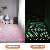 두꺼운 얽히고 설킨 카펫 거실 luminous plush rug children bed room 솜털 바닥 카펫 침대 옆 홈 장식 소파 벨벳 매트