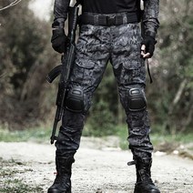 GUFU-SA 남자작업복바지 전술바지 기술병 카모 훈련 밀리터리룩 카고바지 작업복바지