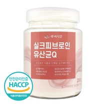 백세식품 실크피브로인 유산균 200g HACCP 인증제품, 3병