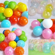 아이보노 6종볼 195pcs 세트 오색볼 촉각볼 큰공, 혼합색상