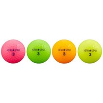카스코 Kasco 골프공 키라 STAR2 키라스터 2N, 12개 + 4색