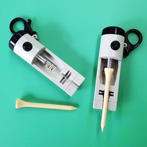 일정한 높이조절 골프 티꽂이 겨울필드 나무티 맞춤형 골프티 홀더 효율적인 골프티 세팅, 일반용 핑크