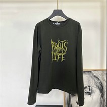 추동 폐토풍 긴팔 티셔츠 캐주얼 루즈핏