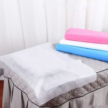 일회용 얼굴 베개시트 부직포 안면 위생시트 50x70cm, 화이트, 1개