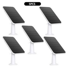 용 태양 전지 패널 전원 케이블 포함 벽 마운트, 5개