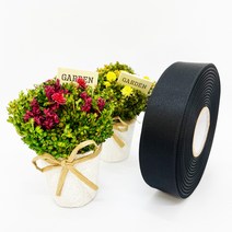 포장 리본 끈 제이제이리본 무광양면25mm 40mm 41컬러 (길이 45M ) 공단리본, NO01