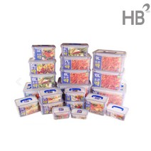 친환경 손잡이형 조은락 24종 / 대용량 락앤락 김치통 밀폐용기 반찬통, 2. 조은락 0.8L 투명