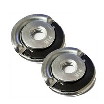 전동드릴사포 샌댕기 앵글 그라인더 퀵 체인지 플랜지 잠금 너트 m14 스레드 115mm-150mm 플랜지 너트 도구 bosch metabo makita용 전원 교체., 2개