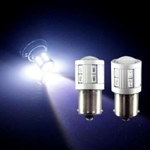 브레이크등 교체전구 LED램프 탑차 전조등전구 보조데루등 트레일러 방향지시등튜닝, 12V 더블/옐로우