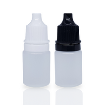 다올마켓 미니소분용기 5ml 10ml - 안약병 오일공병 스포이드 PE용기, 흰색캡