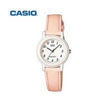 카시오 CASIO 여성용 LQ-139L-4B2D 가죽밴드 아날로그 손목시계
