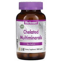 블루보넷 Nutrition 킬레이트 복합미네랄 고효능 120정