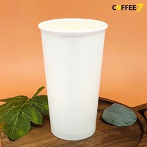 핫쿨겸용 20온스 무지 테이크아웃 600ml 종이컵 (무광 / 원두커피 / 핫아이스 / 1000개)