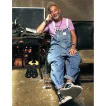 골덴 정비복 빈티지 캐주얼 남성 작업복 점프슈트 오버롤 배기핏 커버롤 포켓 박스핏 도톰