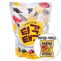 티각태각 240g + 하리보 골드베렌 10.8g 증정 부각 김부각 연근부각 연근과자, 티각태각 240g+하리보 10.8g증정, 2개