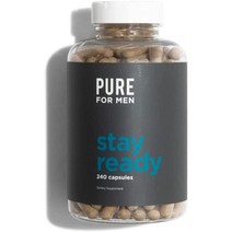 Pure for Men 퓨어포맨 알로에 베라 Stay Ready Fiber 240정