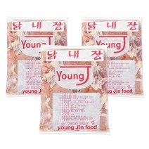 벅스웨이 닭내장 1kg, 3개